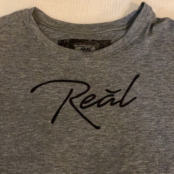 REAL Long Sleeve Pullover Tee, XXL - Picture 6 of 9